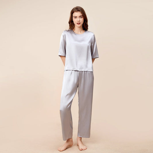 Silk Pullover Pajama Set